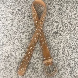 Leatherock Tan Women’s Belt